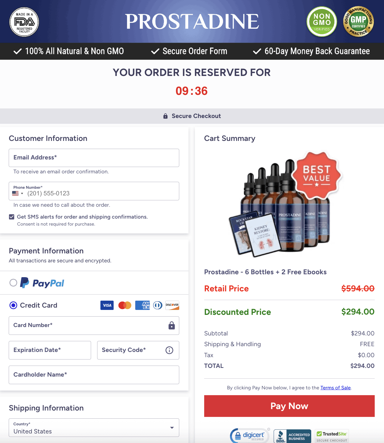 Prostadine-Secure-Checkout